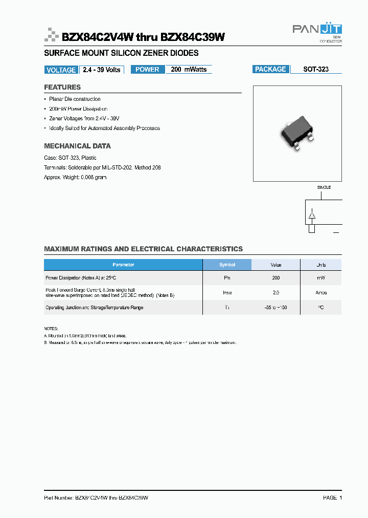 BZX84C18W_313084.PDF Datasheet