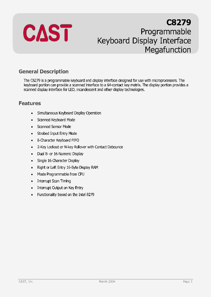 C8279_322405.PDF Datasheet