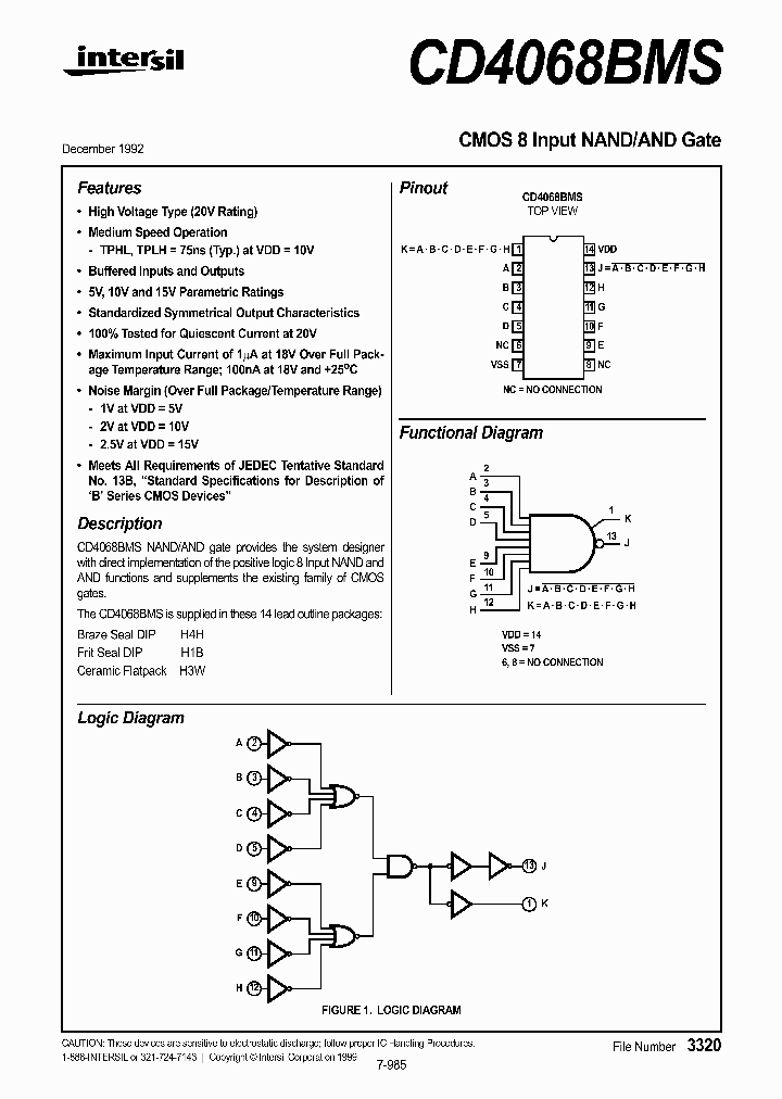 CD4068BMS_170616.PDF Datasheet
