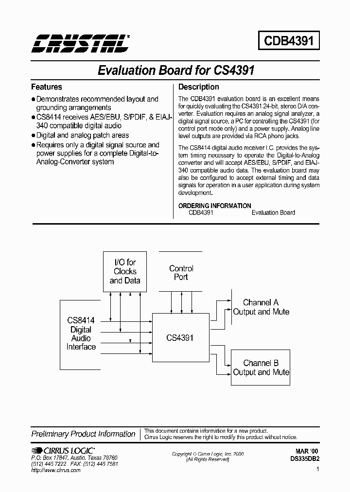 CDB4391_371497.PDF Datasheet