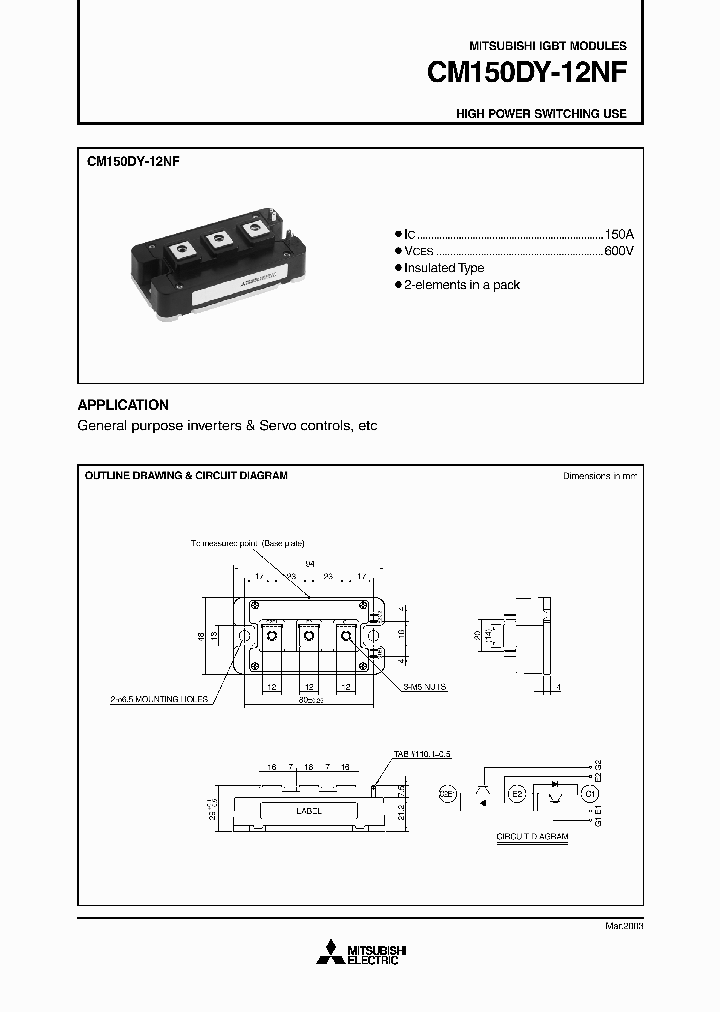 CM150DY-12NF_348244.PDF Datasheet