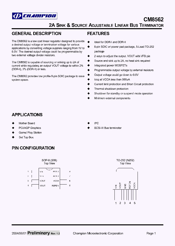 CM8562_373161.PDF Datasheet