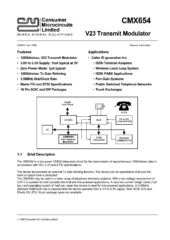 CMX654_351522.PDF Datasheet