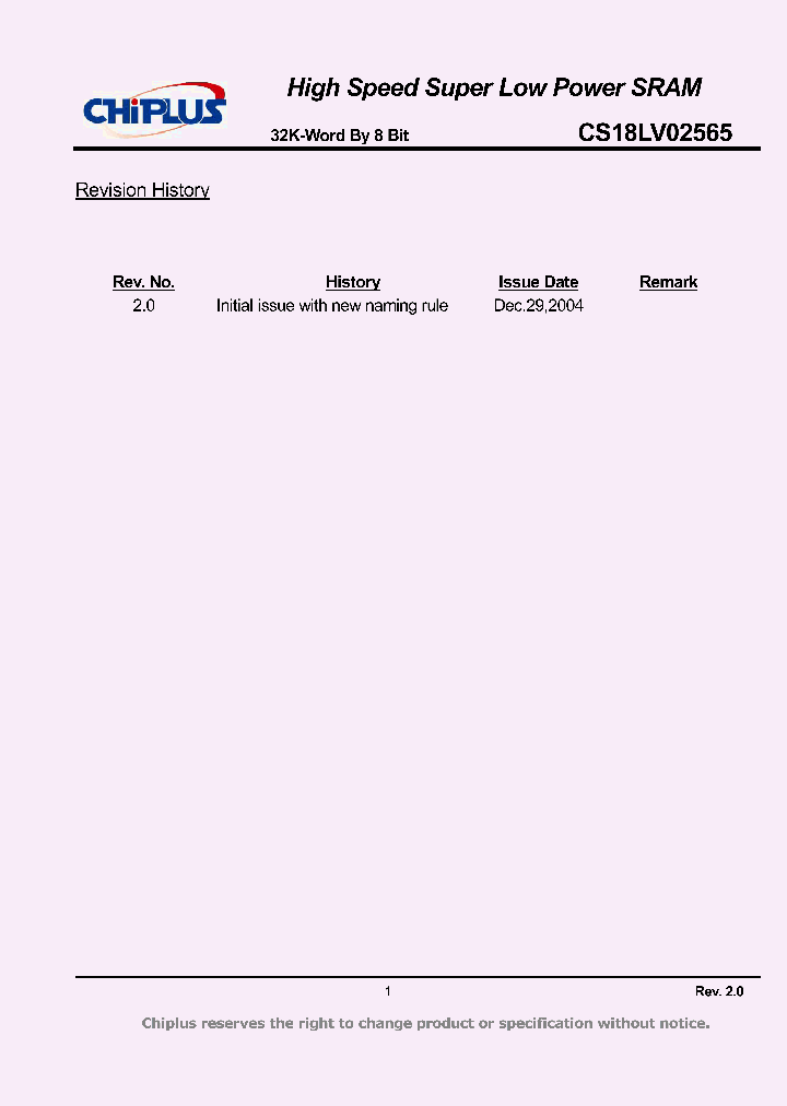 CS18LV02565_386079.PDF Datasheet