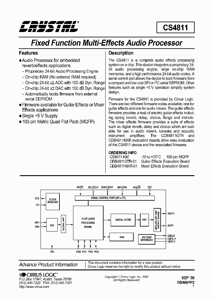 CS4811_313467.PDF Datasheet