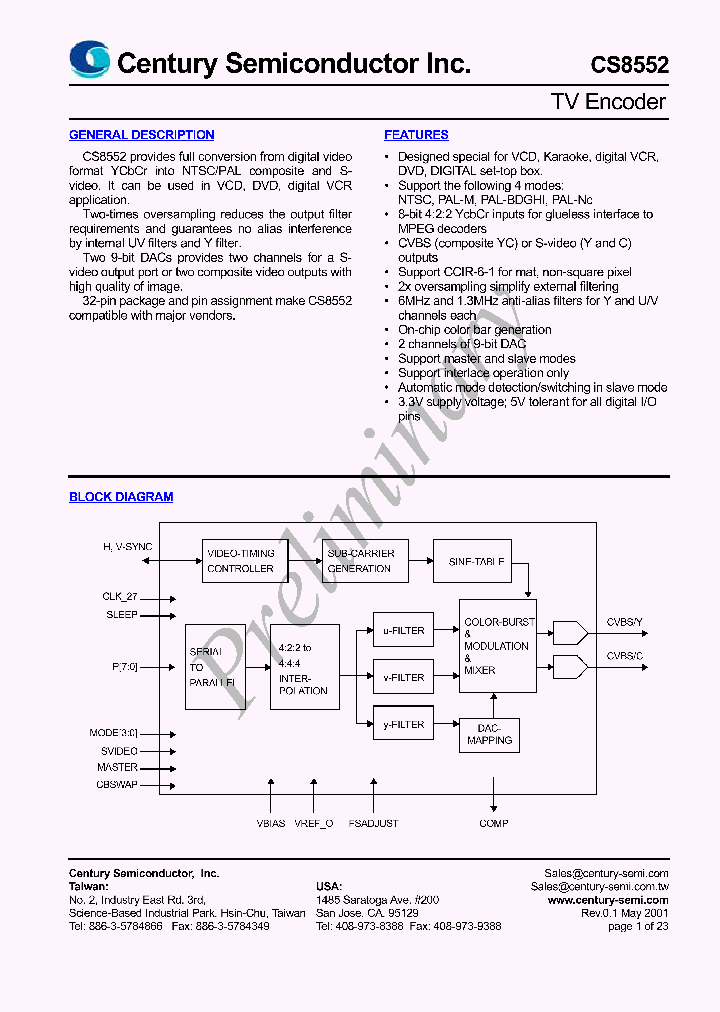 CS8552_365424.PDF Datasheet