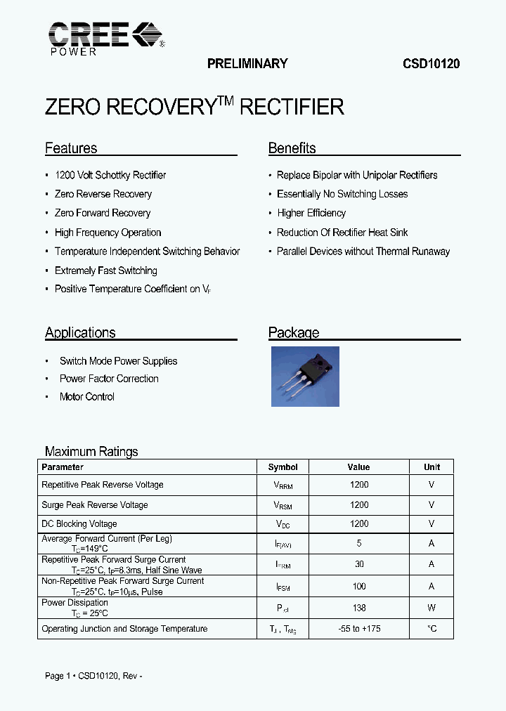 CSD10120_354990.PDF Datasheet