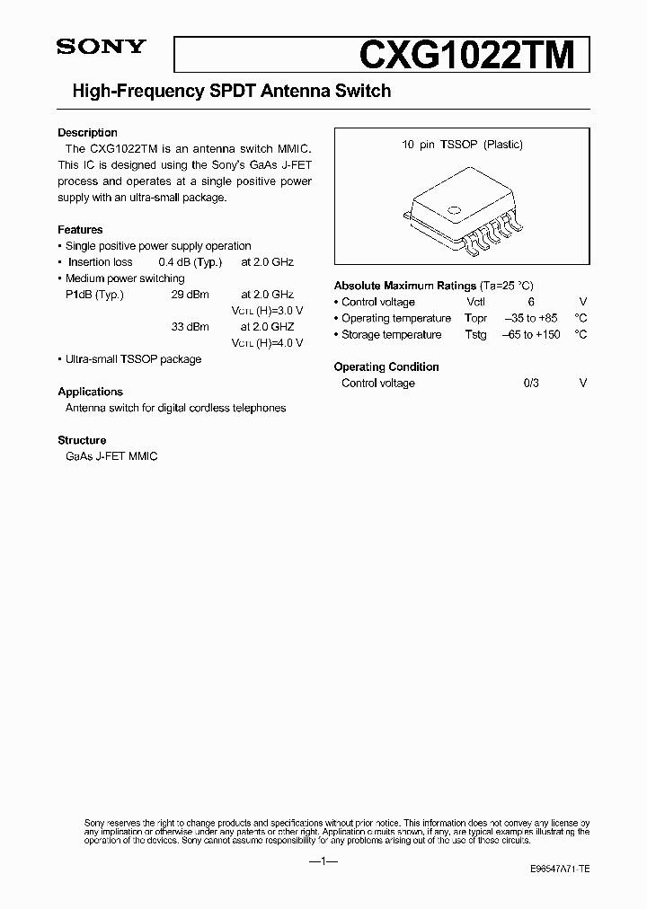 CXG1022TM_327827.PDF Datasheet