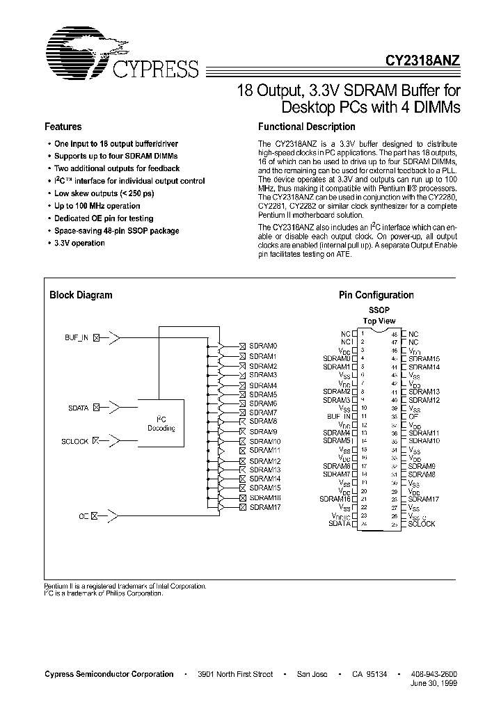 CY2318ANZ_352289.PDF Datasheet
