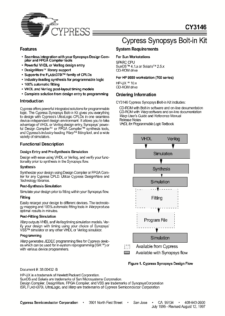 CY3146_316607.PDF Datasheet