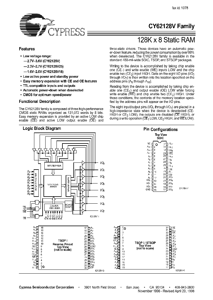 CY62128V_310367.PDF Datasheet
