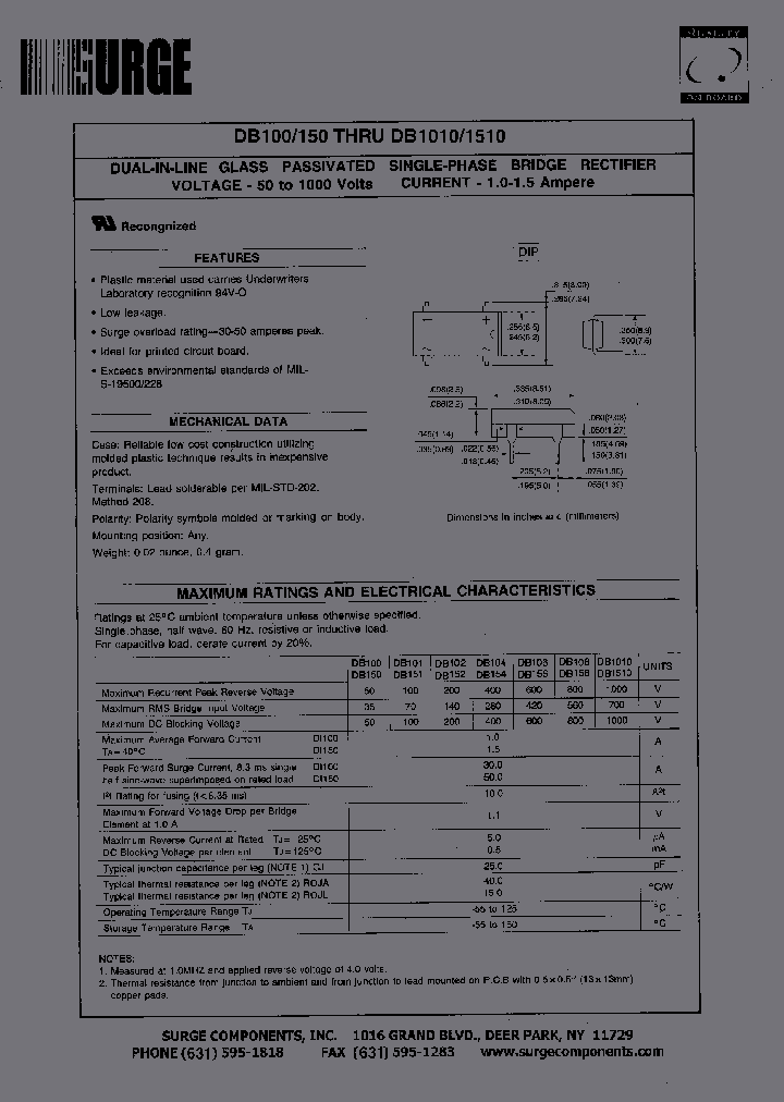 DB1010_167711.PDF Datasheet