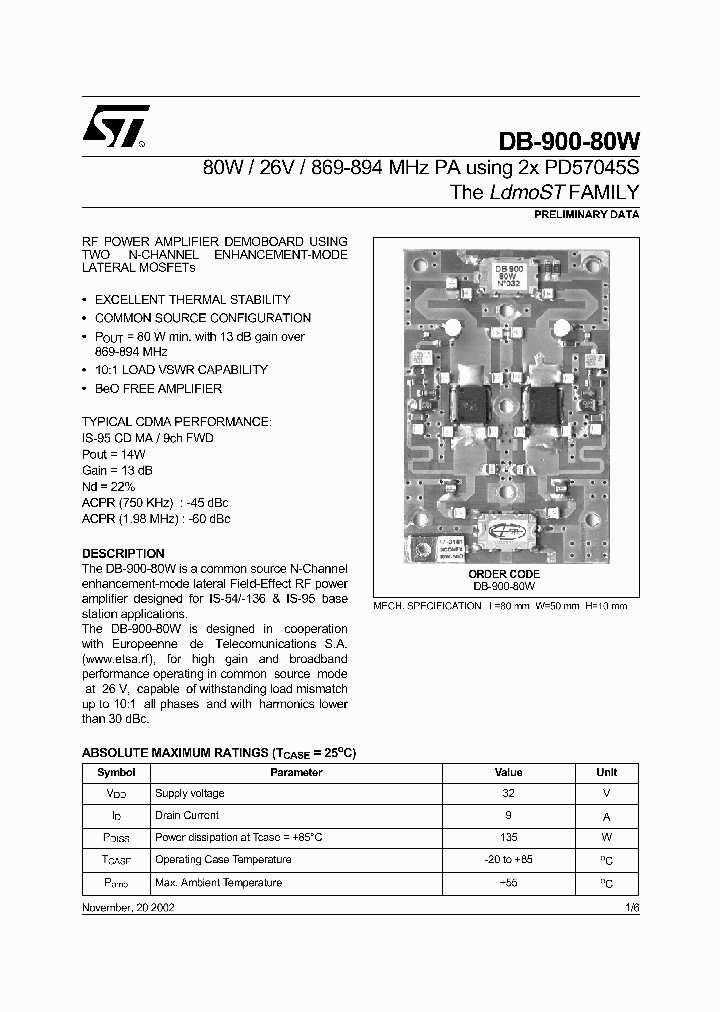 DB-900-80W_361114.PDF Datasheet