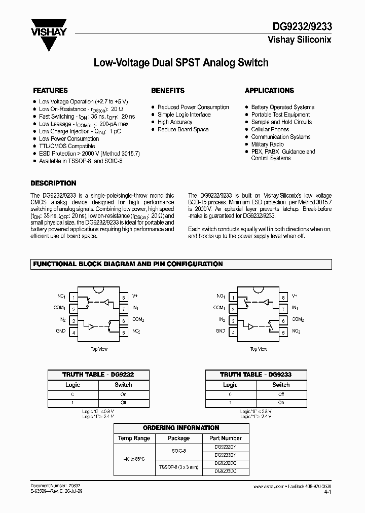 DG9233_313489.PDF Datasheet