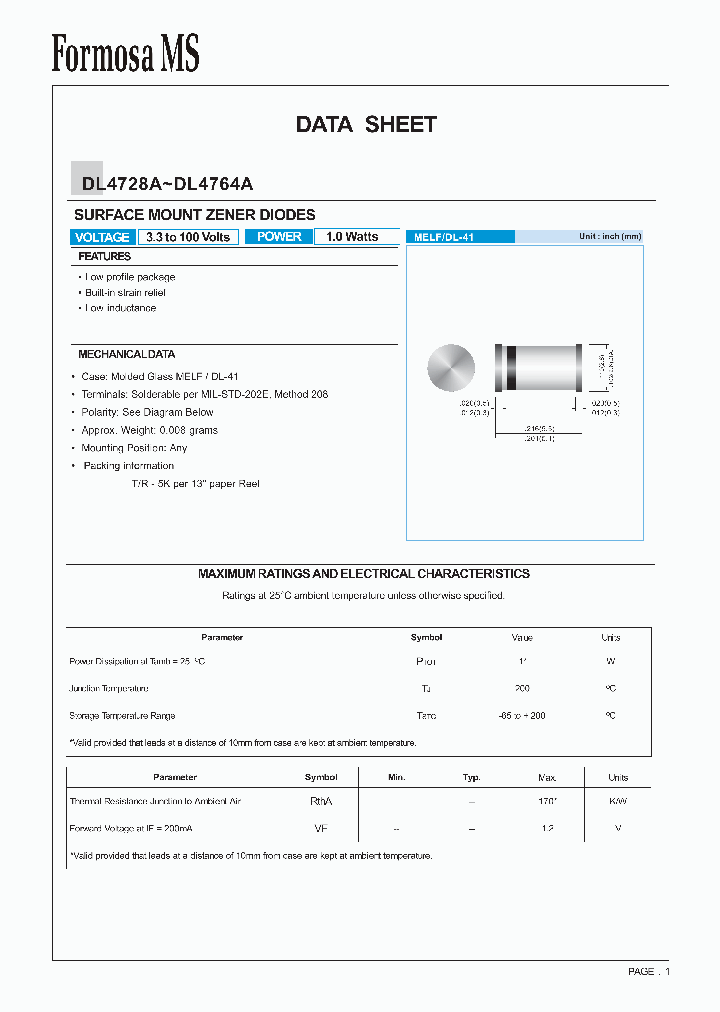 DL4764A_373896.PDF Datasheet