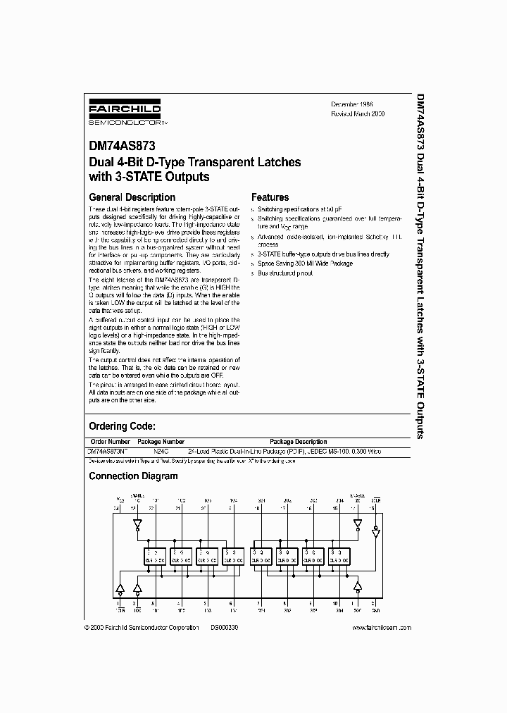 DM74AS873_338256.PDF Datasheet