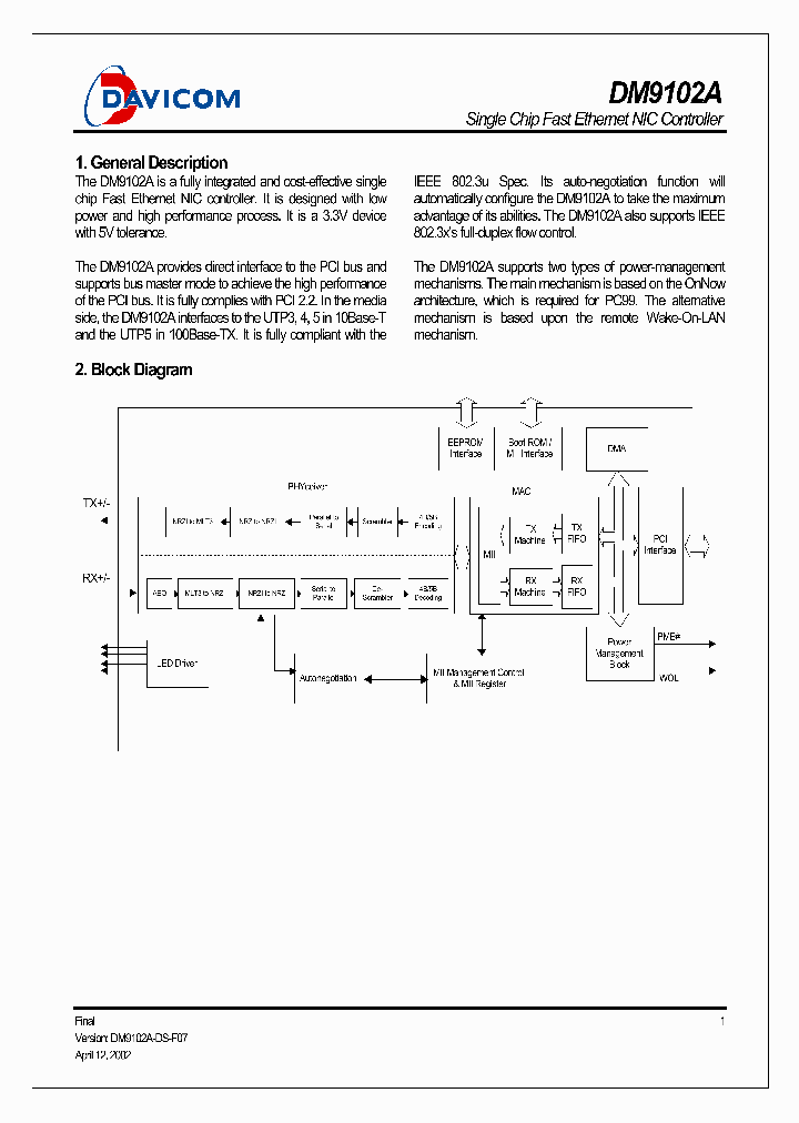 DM9102AF_345037.PDF Datasheet