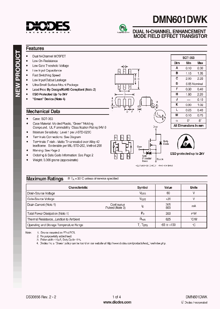 DMN601DWK_358541.PDF Datasheet