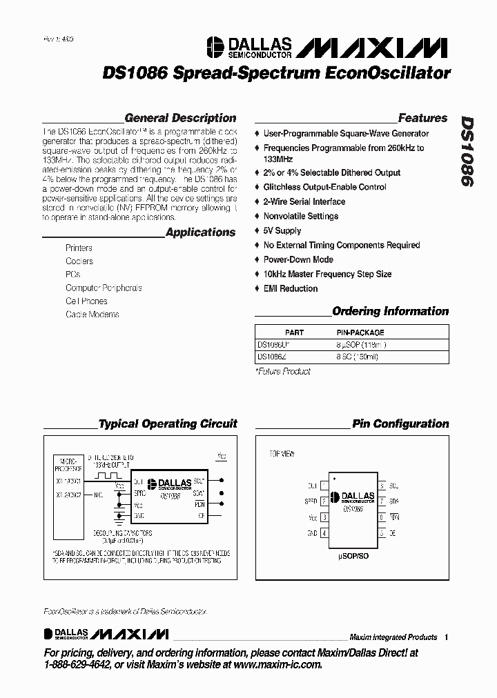 DS1086_345745.PDF Datasheet