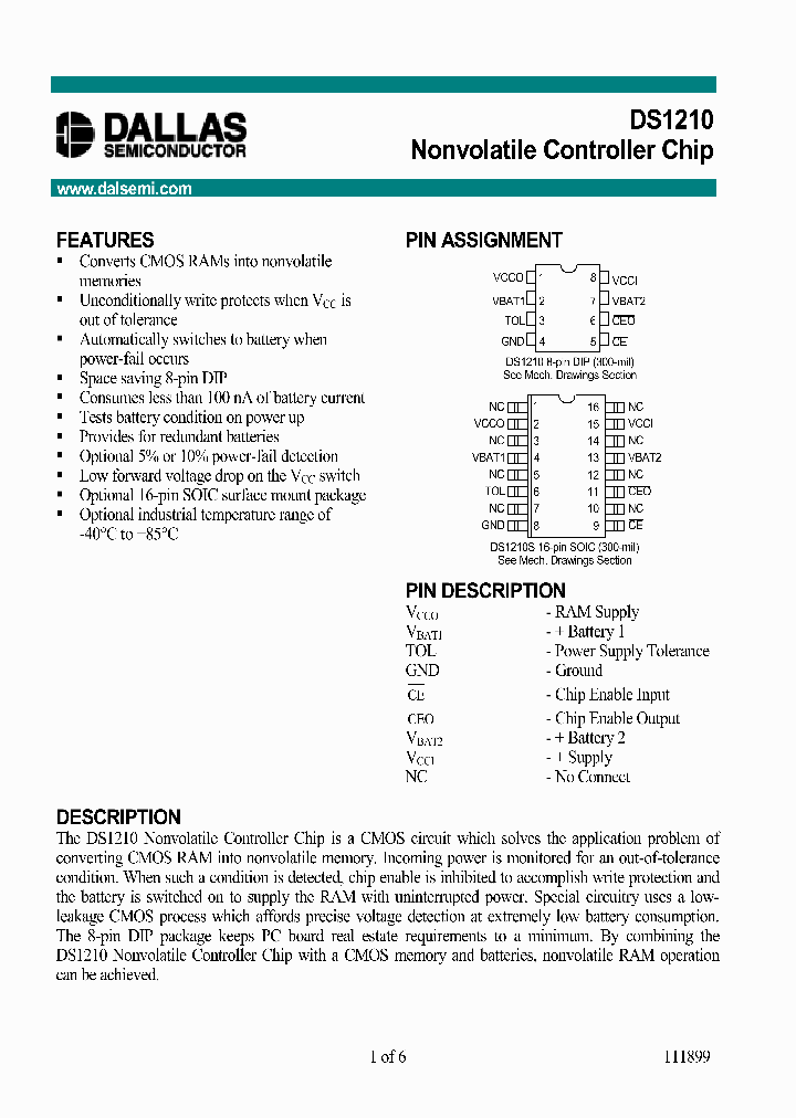 DS1210_284431.PDF Datasheet