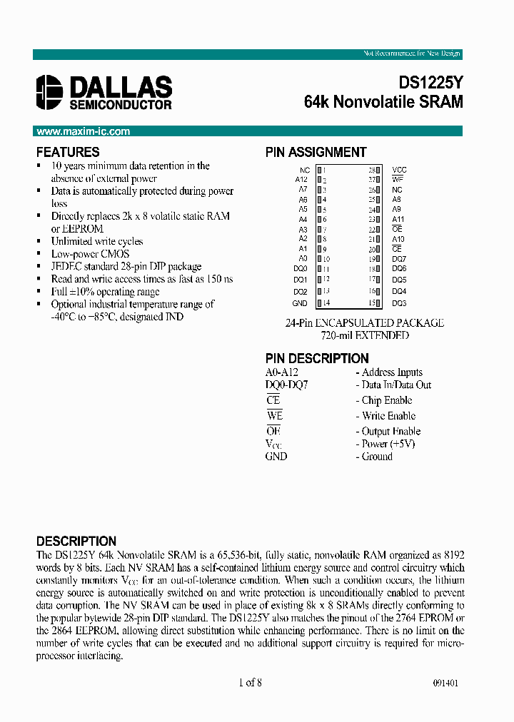 DS1225Y_305976.PDF Datasheet