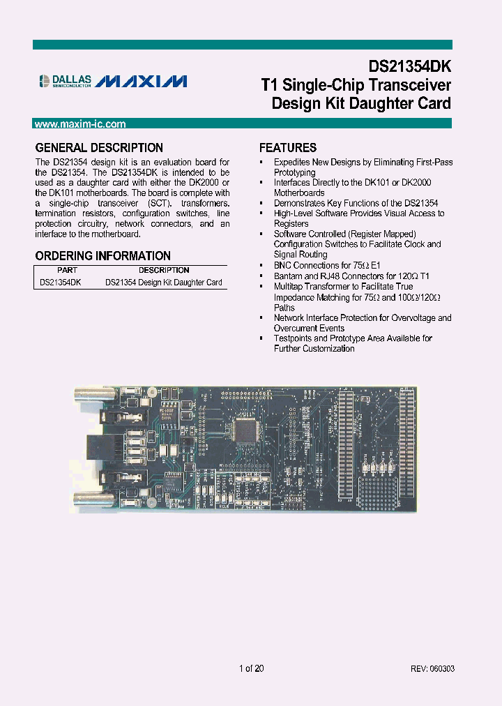 DS21354DK_314890.PDF Datasheet