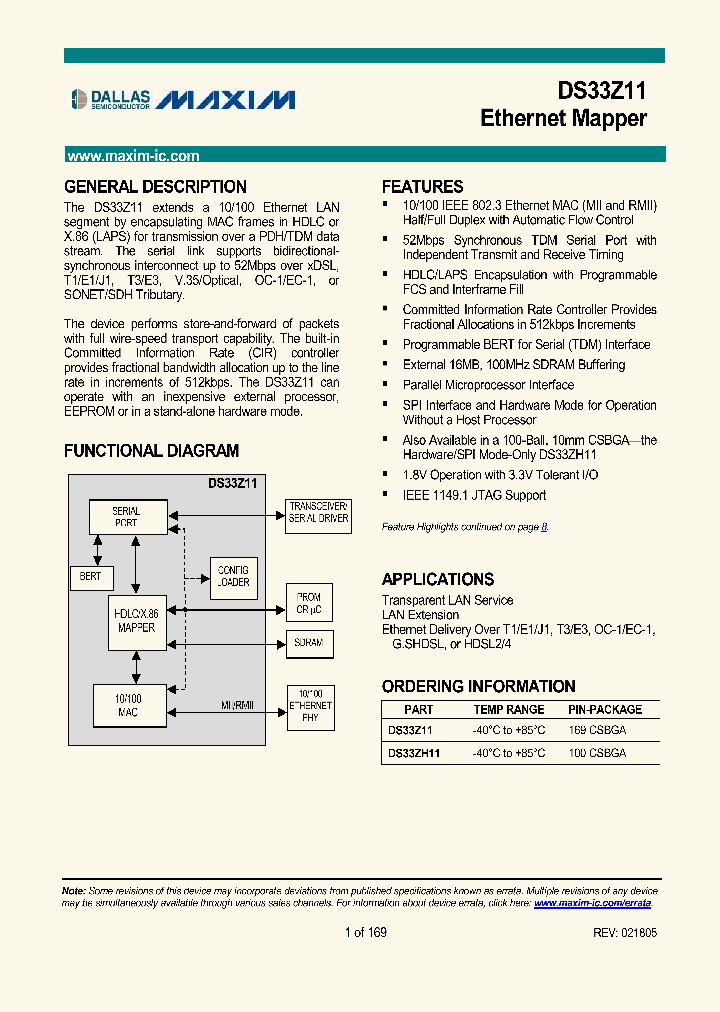 DS33ZH11_321855.PDF Datasheet