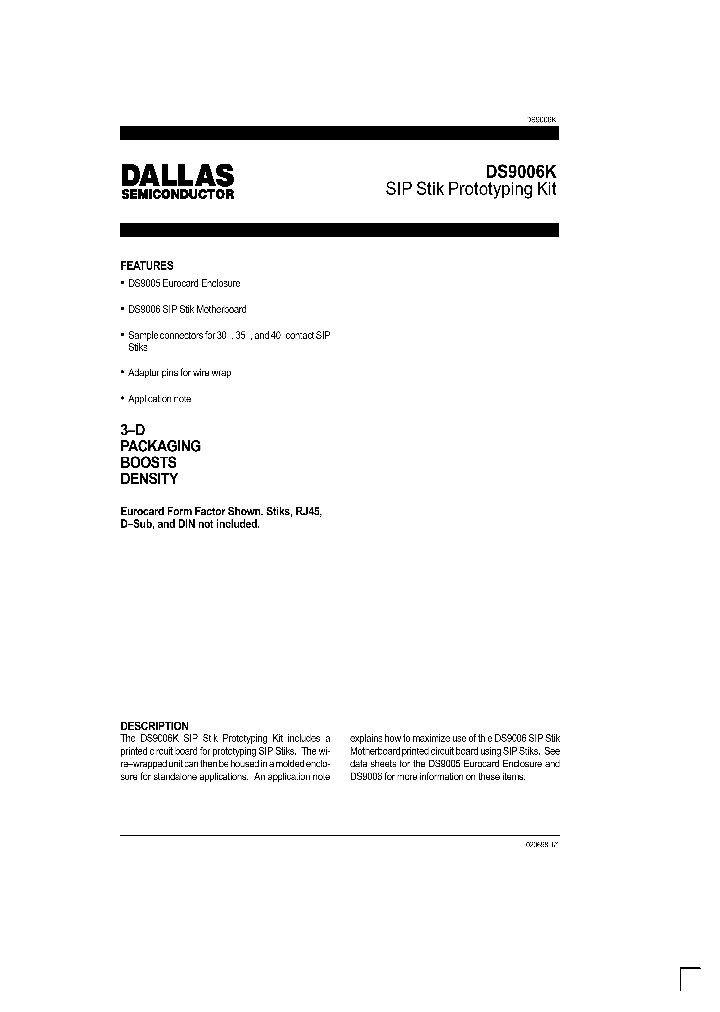 DS9006K_330540.PDF Datasheet