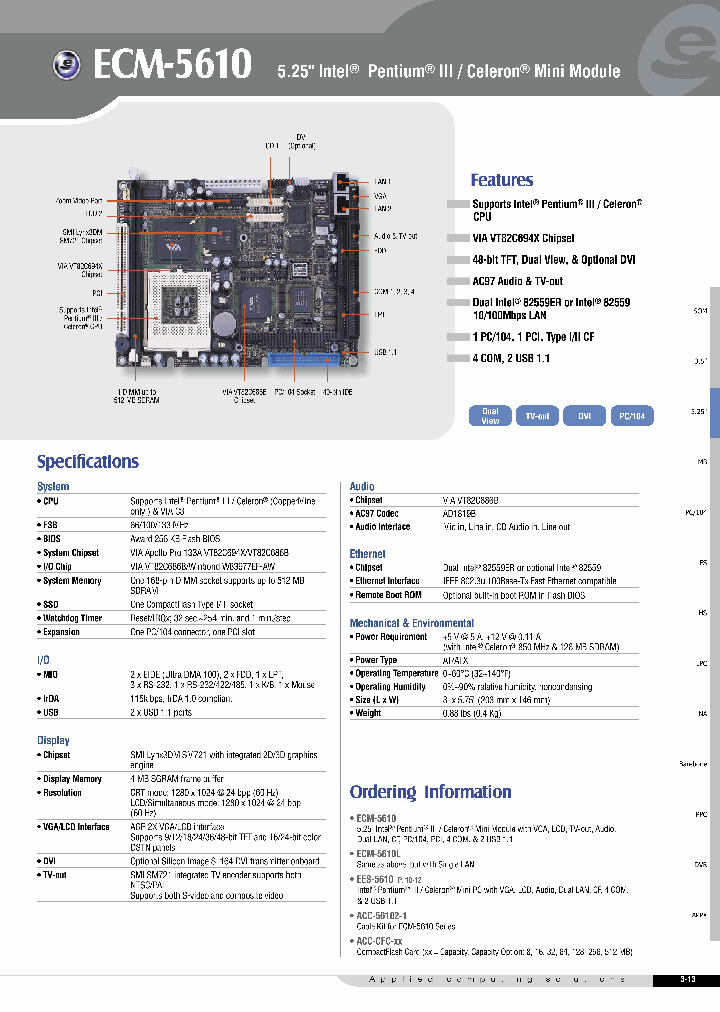 ECM-5610_367415.PDF Datasheet