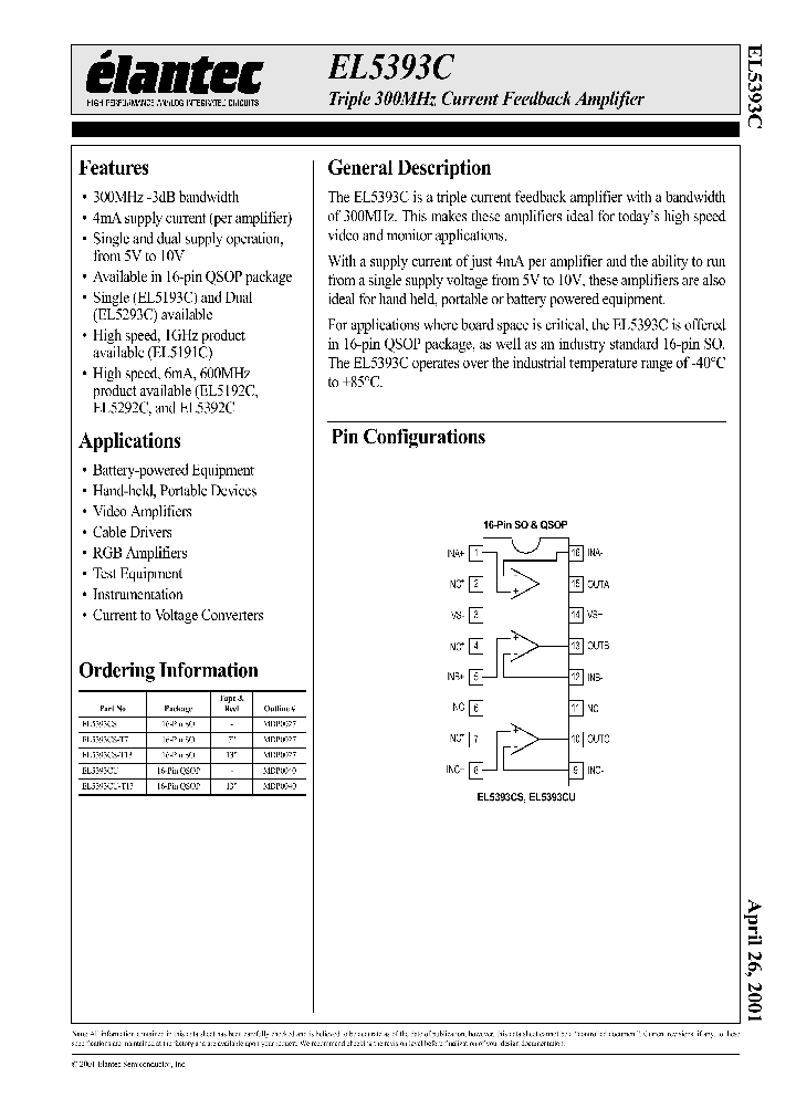 EL5393C_340763.PDF Datasheet