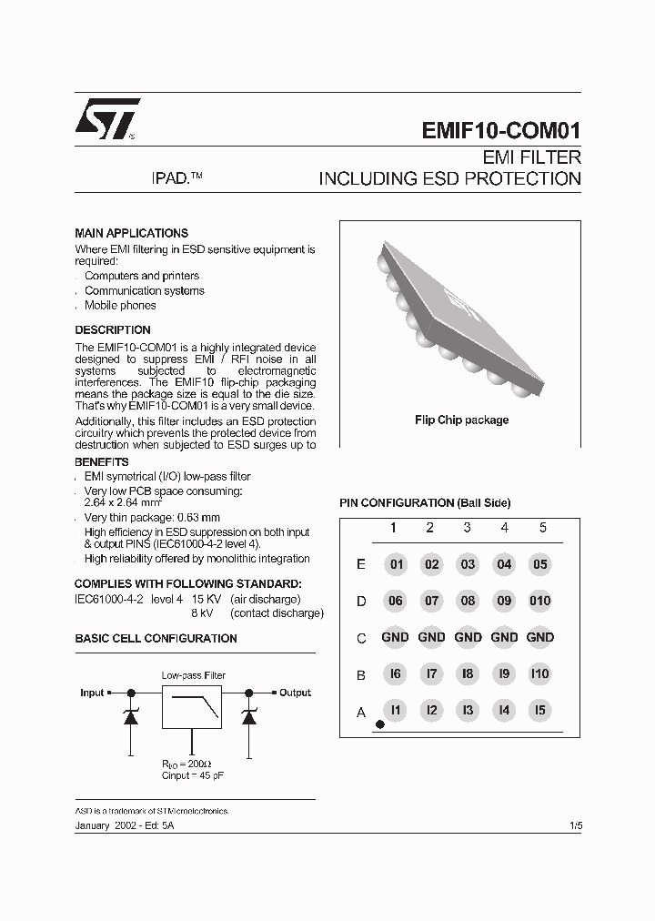 EMIF10-COM01_190298.PDF Datasheet