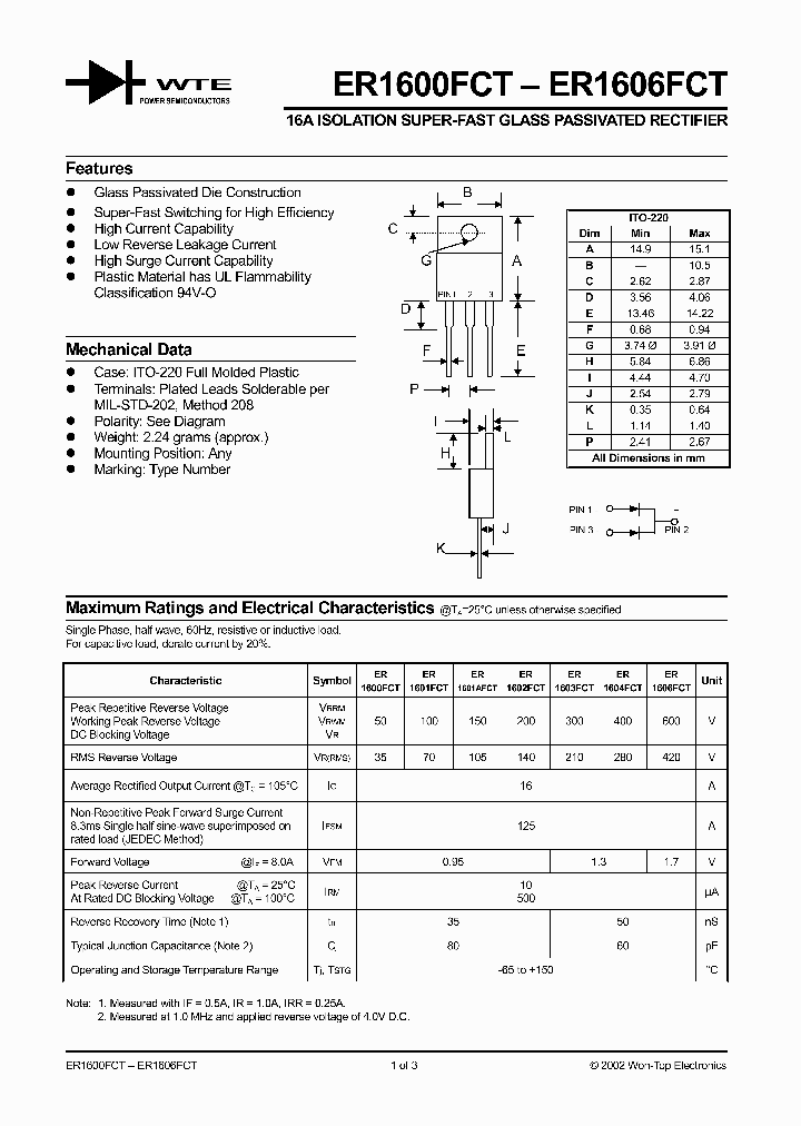 ER1601AFCT_10804.PDF Datasheet