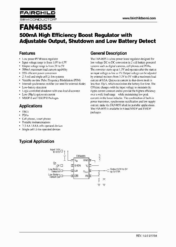 FAN4855_39424.PDF Datasheet