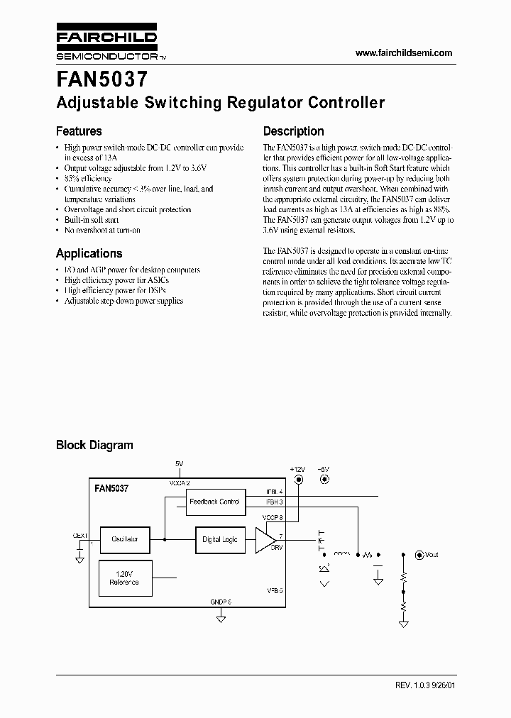 FAN5037_196871.PDF Datasheet
