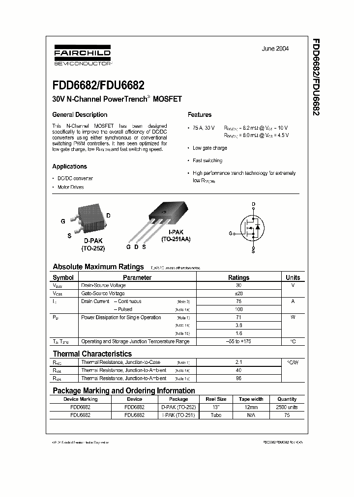 FDD6682_364888.PDF Datasheet