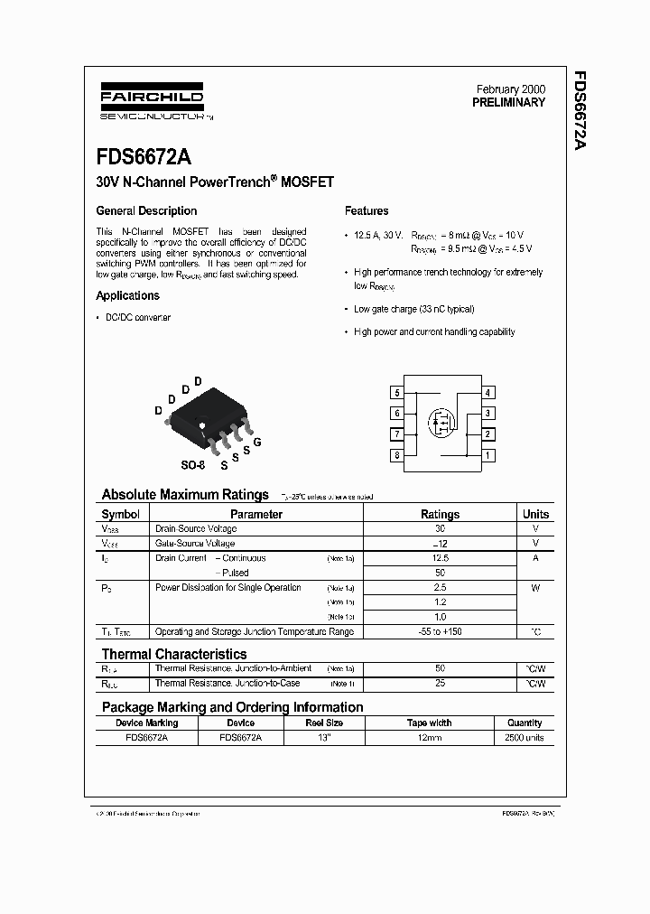 FDS6672A_384717.PDF Datasheet