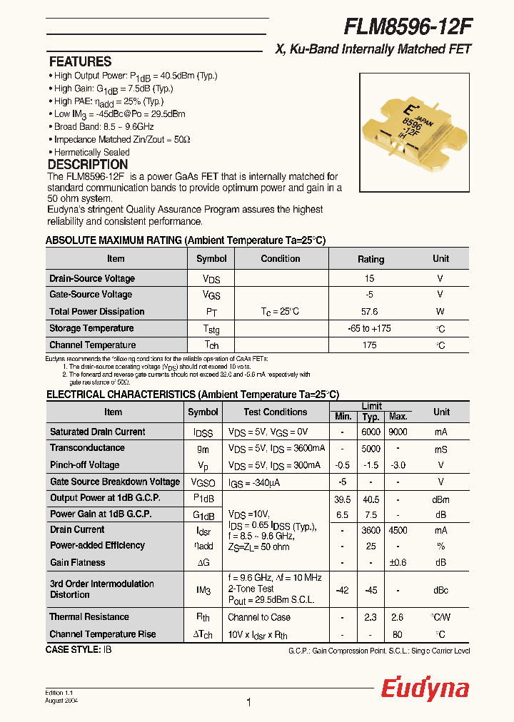 FLM8596-12F_180770.PDF Datasheet