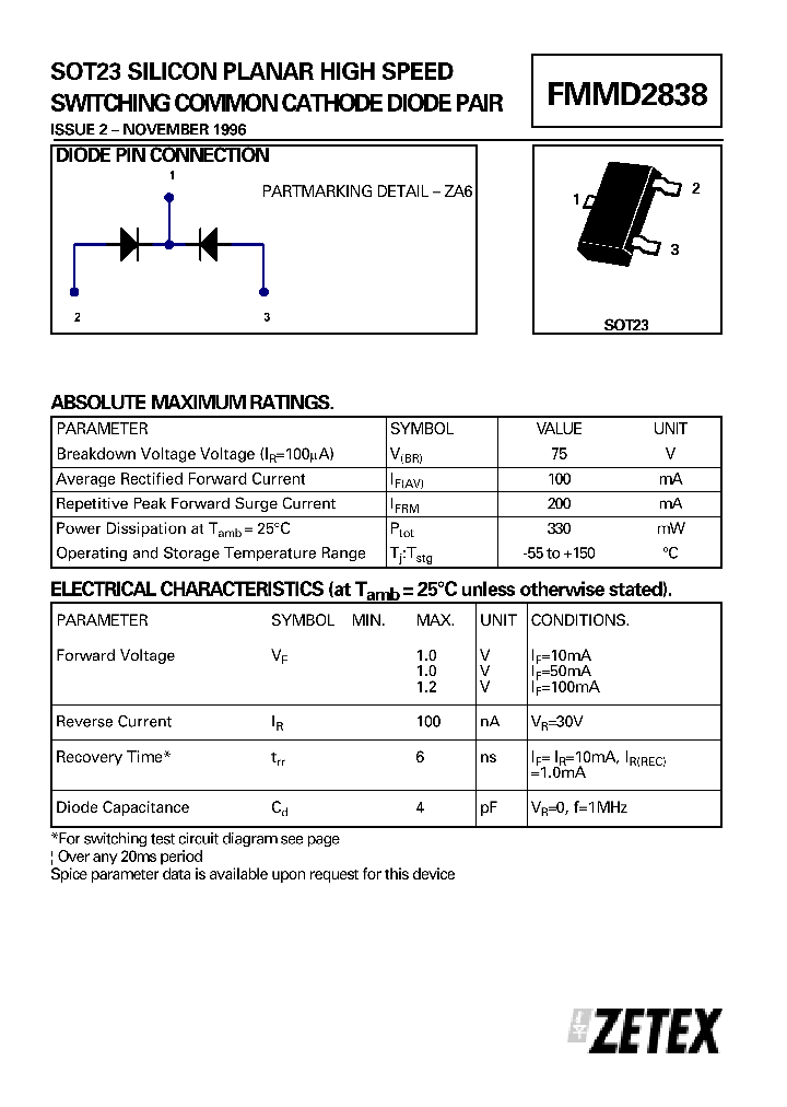 FMMD2838_344036.PDF Datasheet