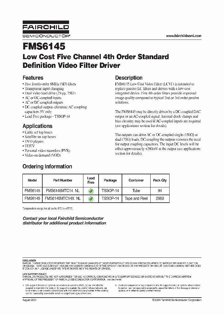 FMS6145_359391.PDF Datasheet