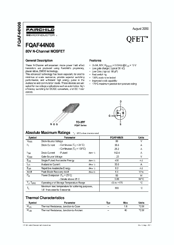 FQAF44N08_345825.PDF Datasheet