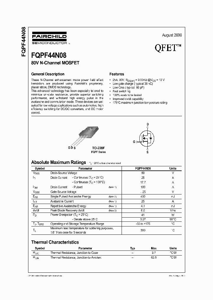 FQPF44N08_345827.PDF Datasheet