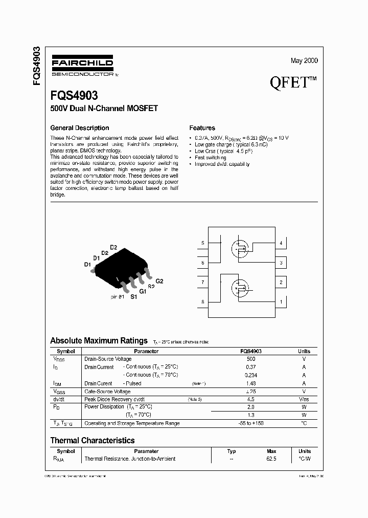 FQS4903_313230.PDF Datasheet