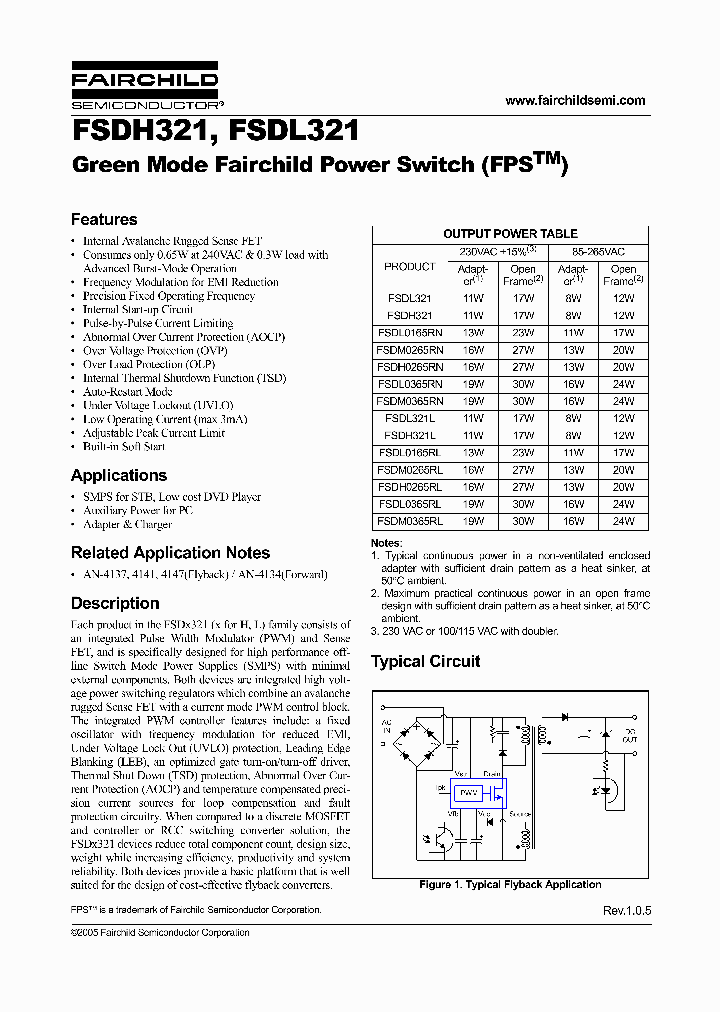 FSDH321L_314542.PDF Datasheet