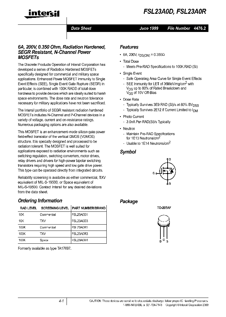 FSL23A0R_326304.PDF Datasheet