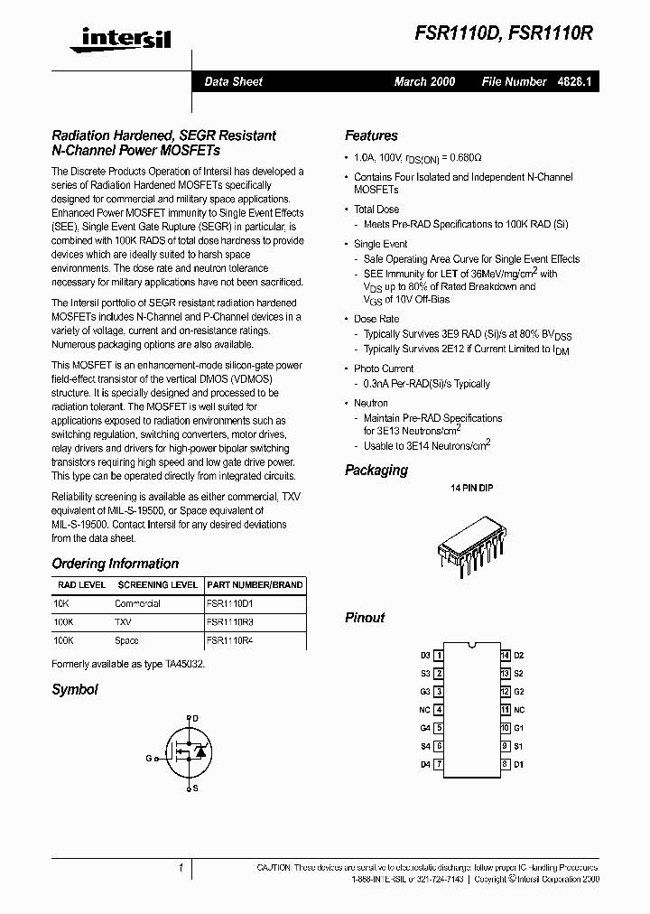 FSR1110R_310790.PDF Datasheet