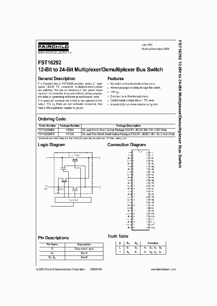 FST16292_383727.PDF Datasheet