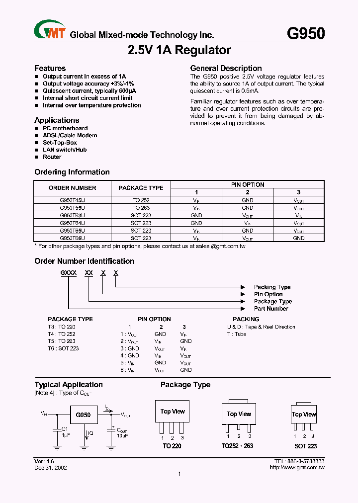 G950T63U_331603.PDF Datasheet