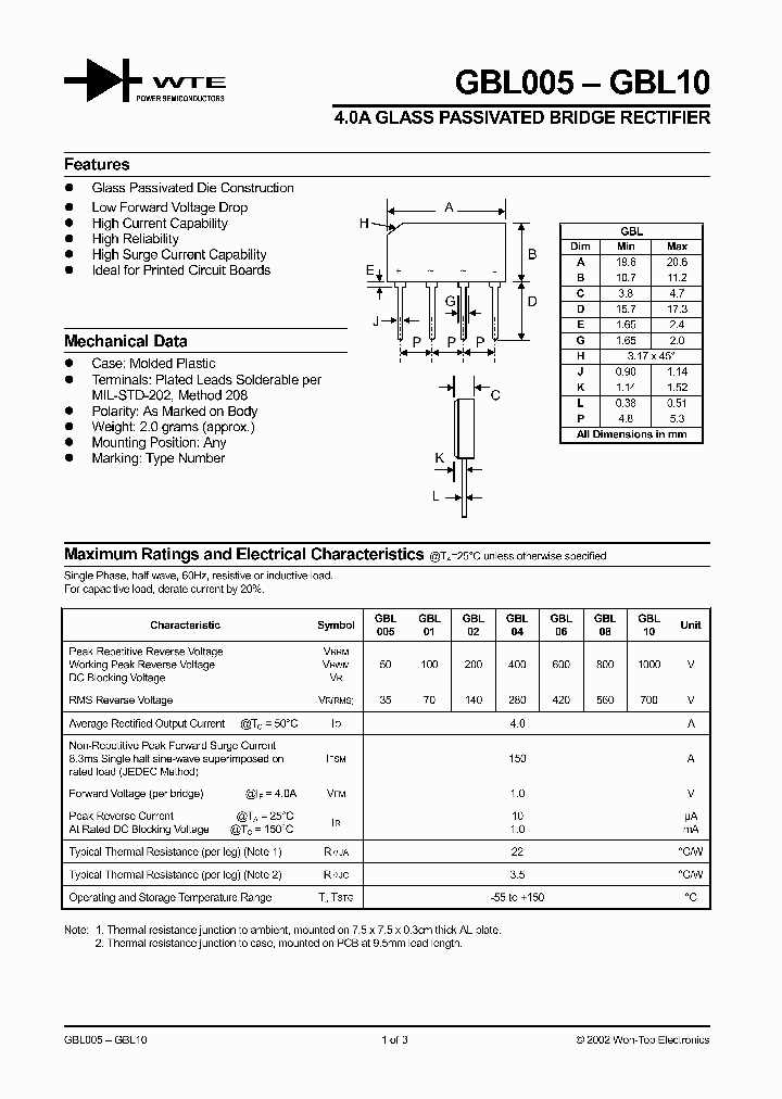 GBL08_321224.PDF Datasheet