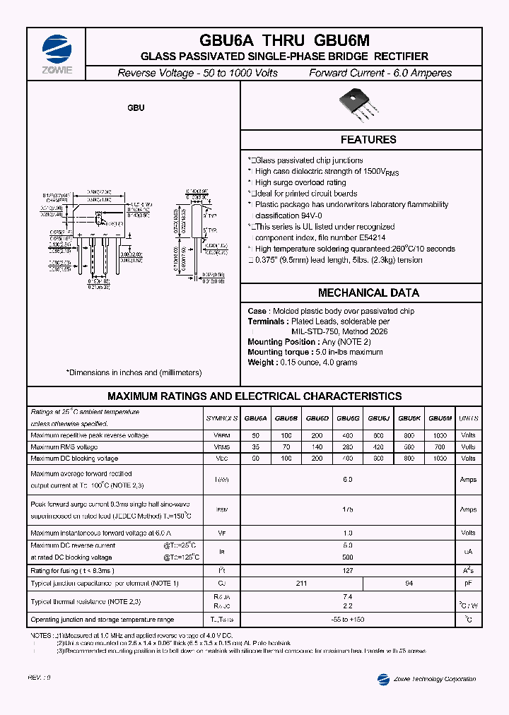 GBU6D_323529.PDF Datasheet