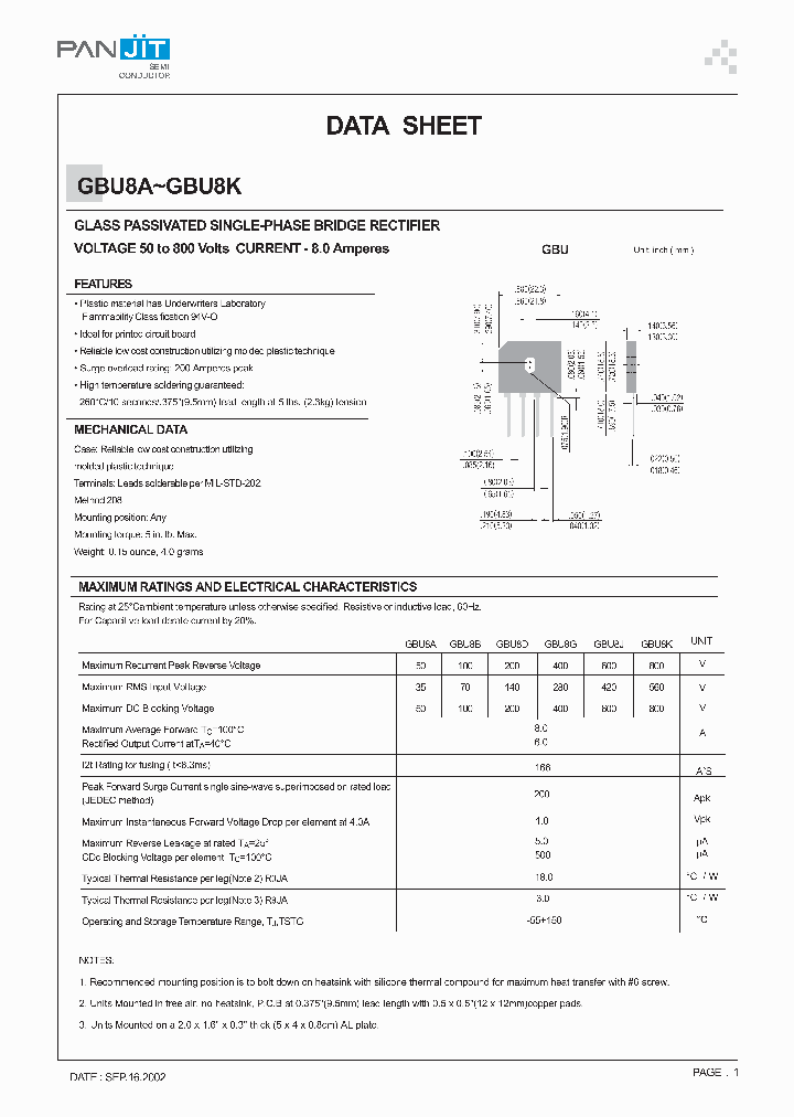 GBU8K_359119.PDF Datasheet